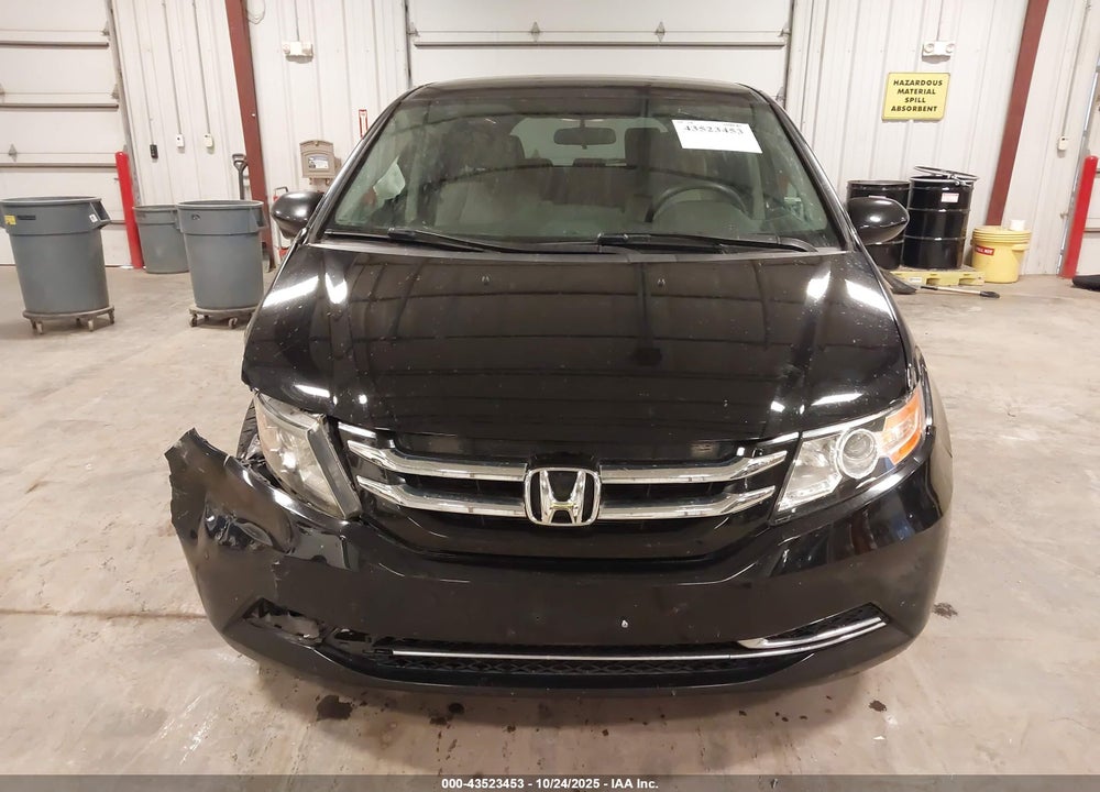2016 HONDA ODYSSEY SE VIN: 5FNRL5H38GB166627