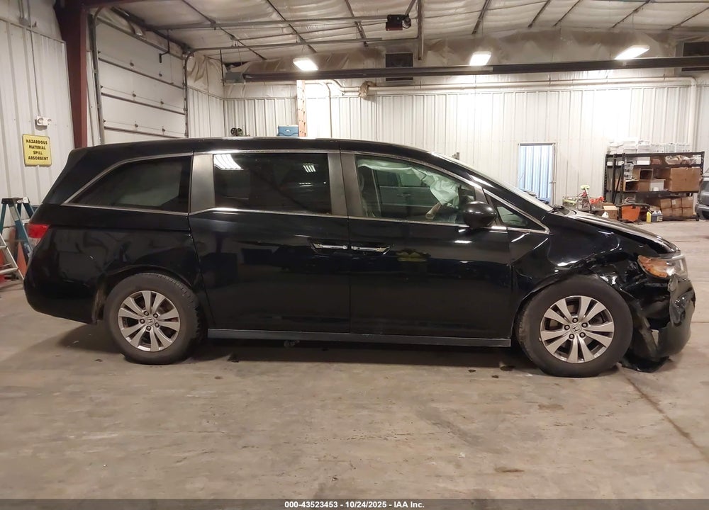 2016 HONDA ODYSSEY SE VIN: 5FNRL5H38GB166627