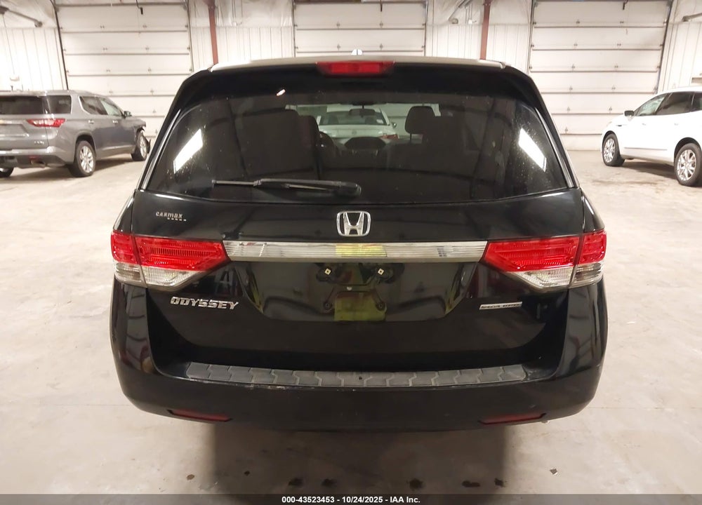 2016 HONDA ODYSSEY SE VIN: 5FNRL5H38GB166627