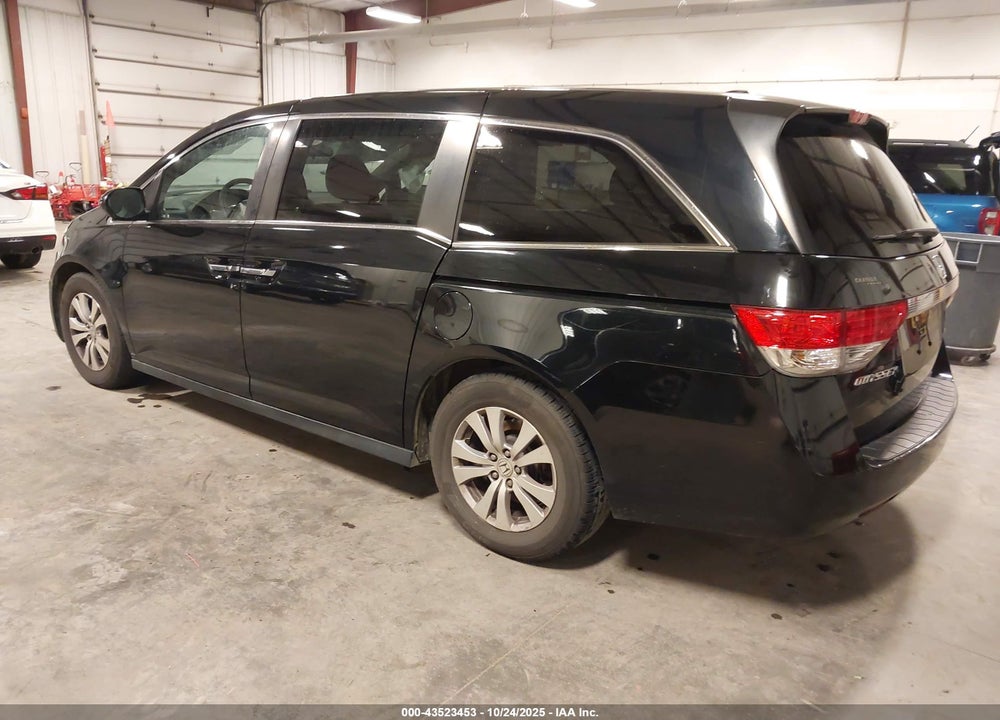 2016 HONDA ODYSSEY SE VIN: 5FNRL5H38GB166627