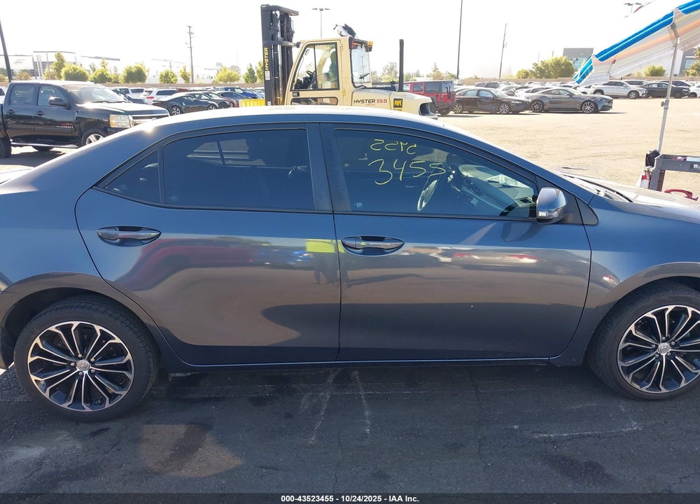 2016 TOYOTA COROLLA S PLUS VIN: 5YFBURHE3GP553999