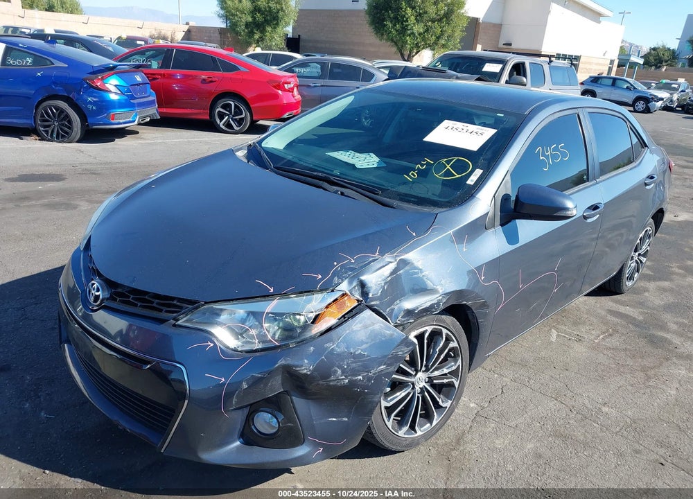 2016 TOYOTA COROLLA S PLUS VIN: 5YFBURHE3GP553999