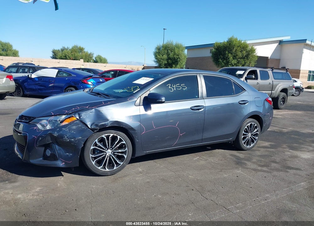 2016 TOYOTA COROLLA S PLUS VIN: 5YFBURHE3GP553999