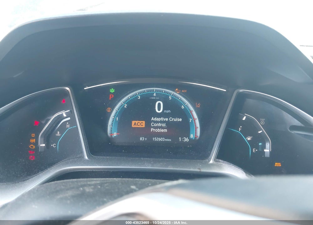 2016 HONDA CIVIC VIN: 2HGFC1F94GH659624