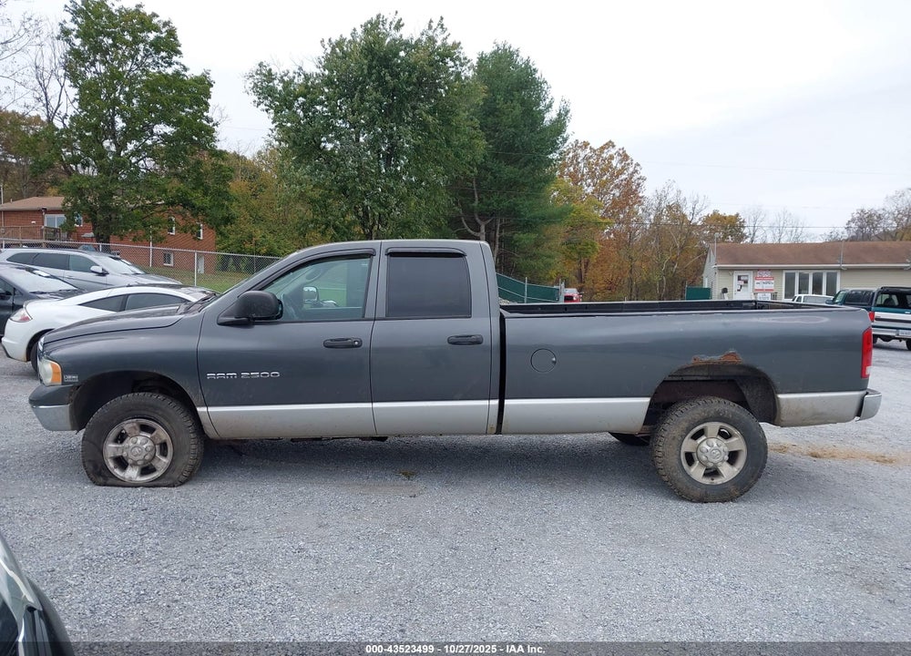 2003 DODGE RAM 2500 VIN: 3D7KU28DX3G822634
