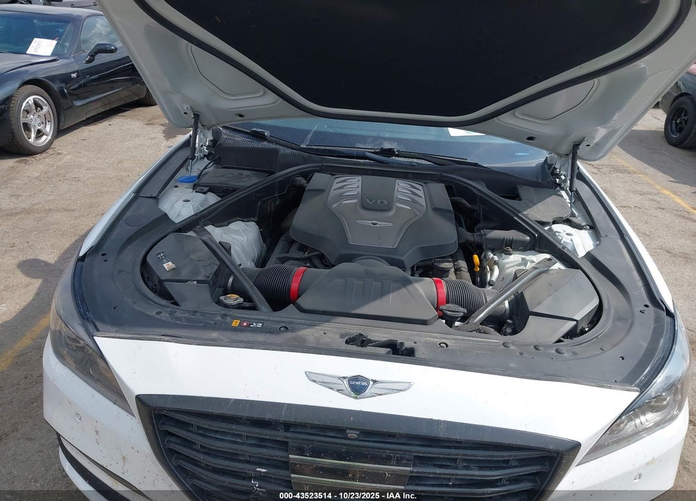 2018 HYUNDAI GENESIS VIN: KMHGN4JF5JU235090