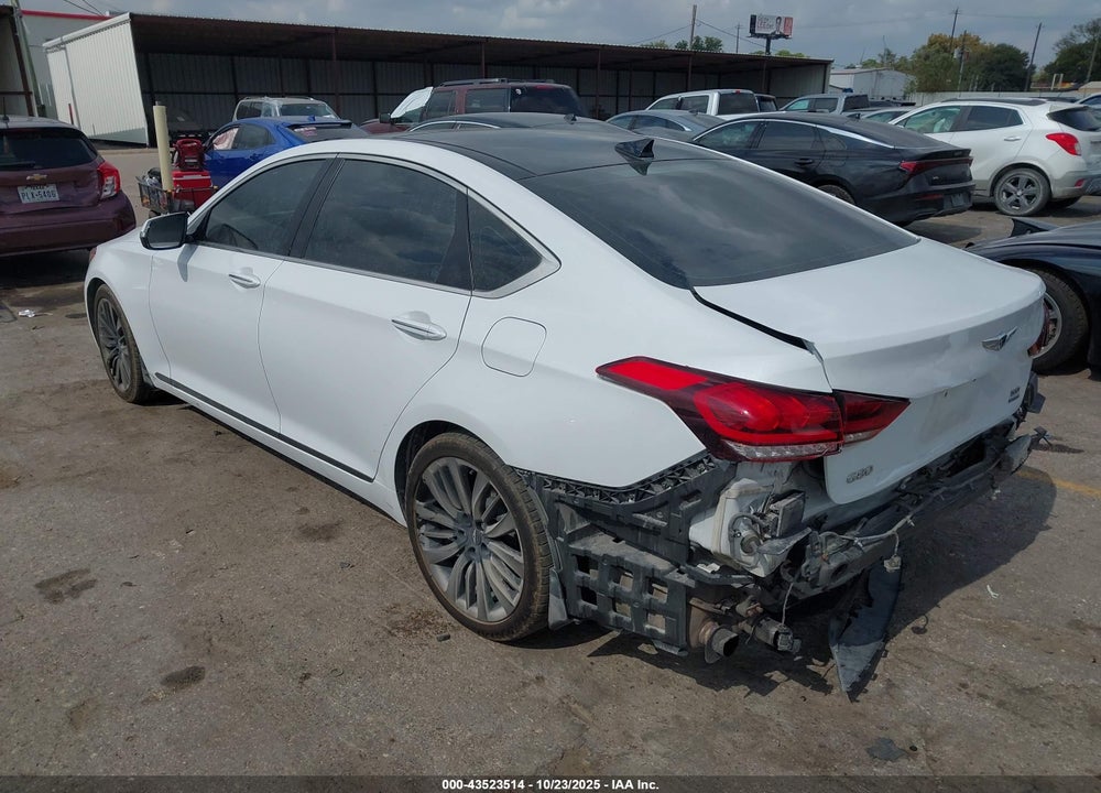 2018 HYUNDAI GENESIS VIN: KMHGN4JF5JU235090