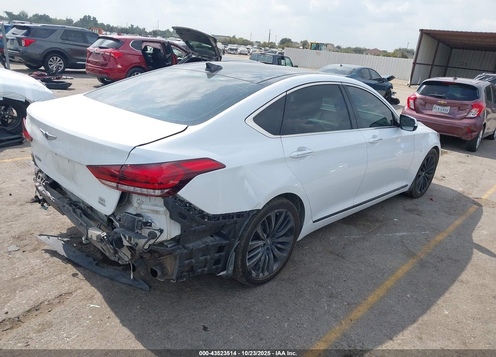 2018 HYUNDAI GENESIS VIN: KMHGN4JF5JU235090