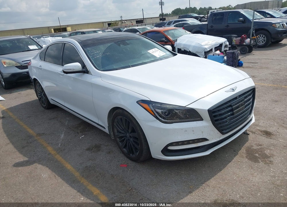 2018 HYUNDAI GENESIS VIN: KMHGN4JF5JU235090