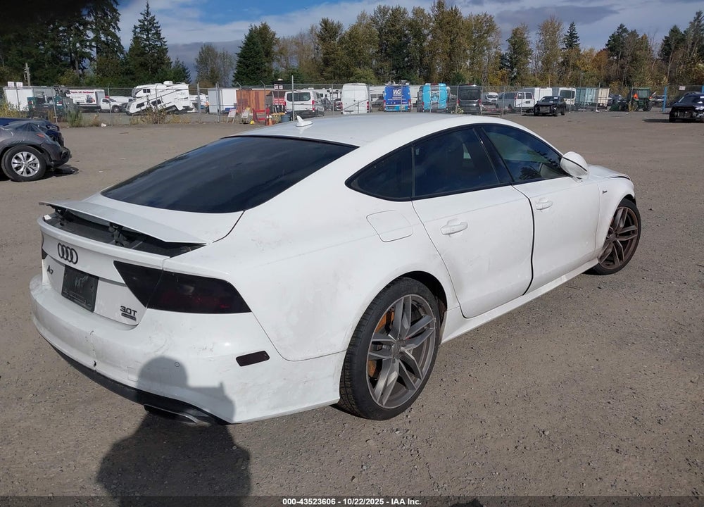 2016 AUDI A7 3.0T PREMIUM PLUS VIN: WAUWGAFC4GN019707