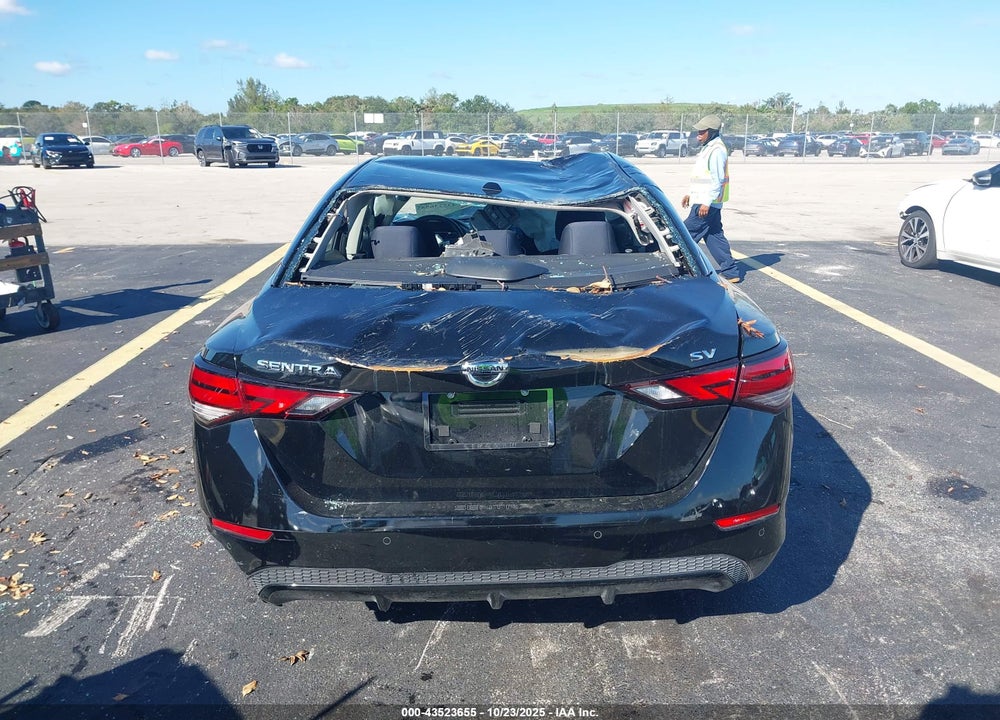 2022 NISSAN SENTRA SV XTRONIC CVT VIN: 3N1AB8CV8NY293747