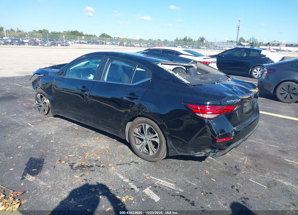 2022 NISSAN SENTRA SV XTRONIC CVT VIN: 3N1AB8CV8NY293747