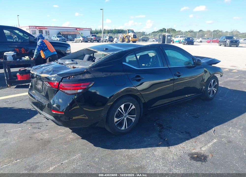 2022 NISSAN SENTRA SV XTRONIC CVT VIN: 3N1AB8CV8NY293747
