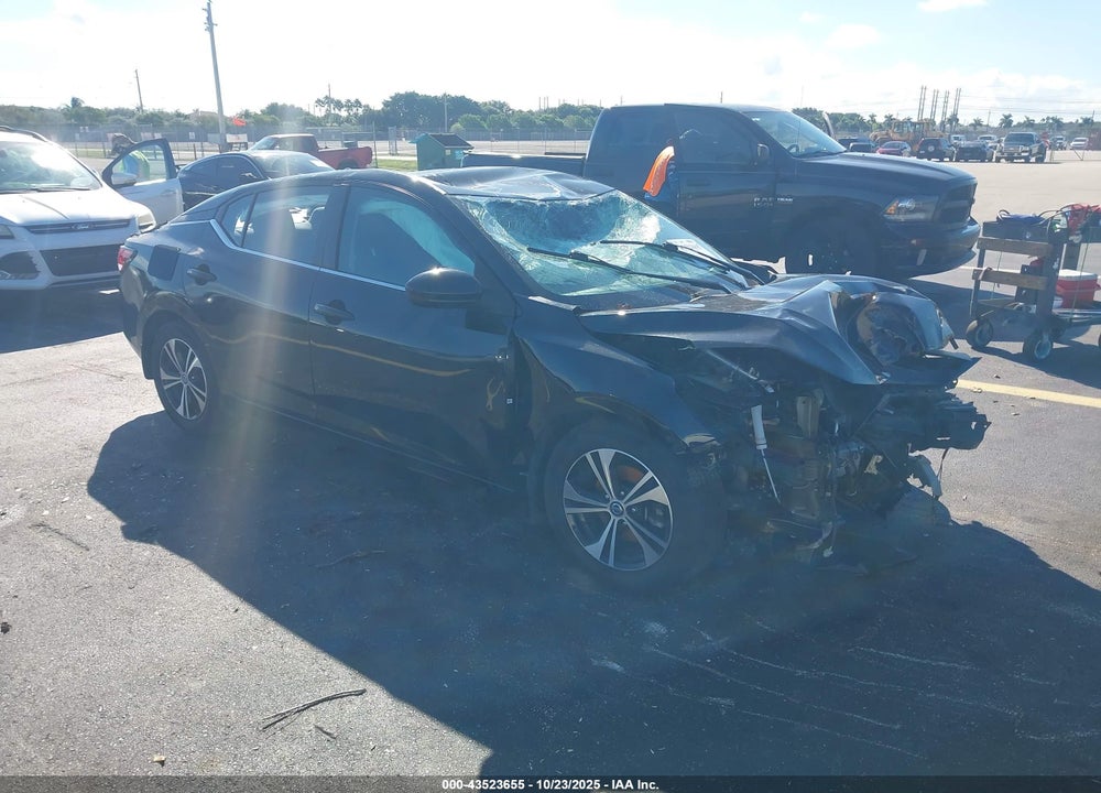 2022 NISSAN SENTRA SV XTRONIC CVT VIN: 3N1AB8CV8NY293747