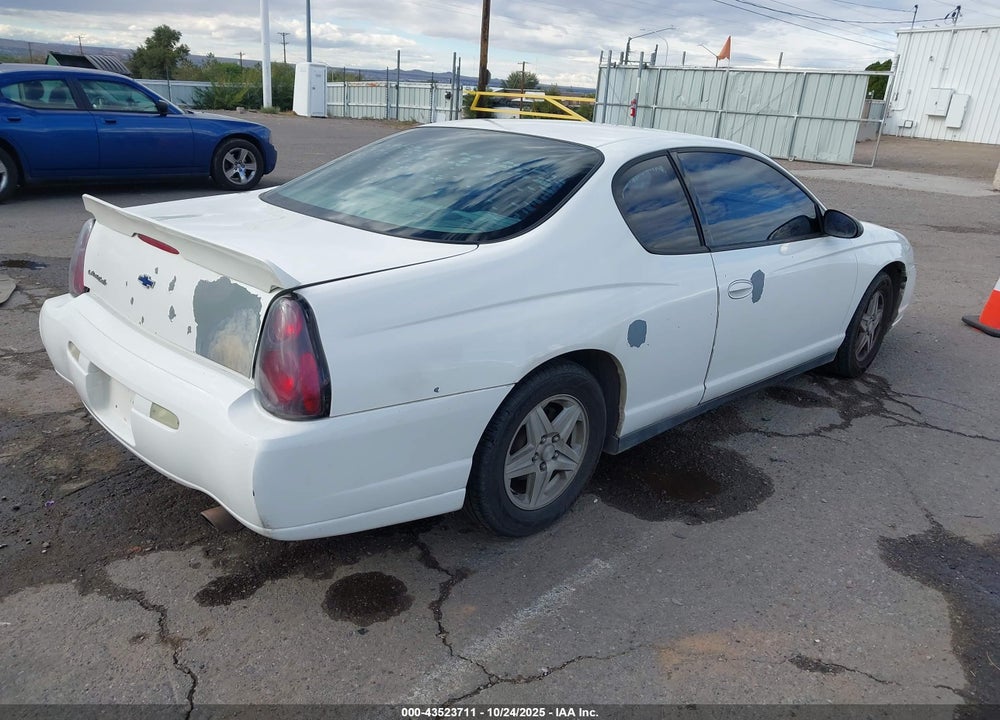 2005 CHEVROLET MONTE CARLO VIN: 2G1WW12E559114332