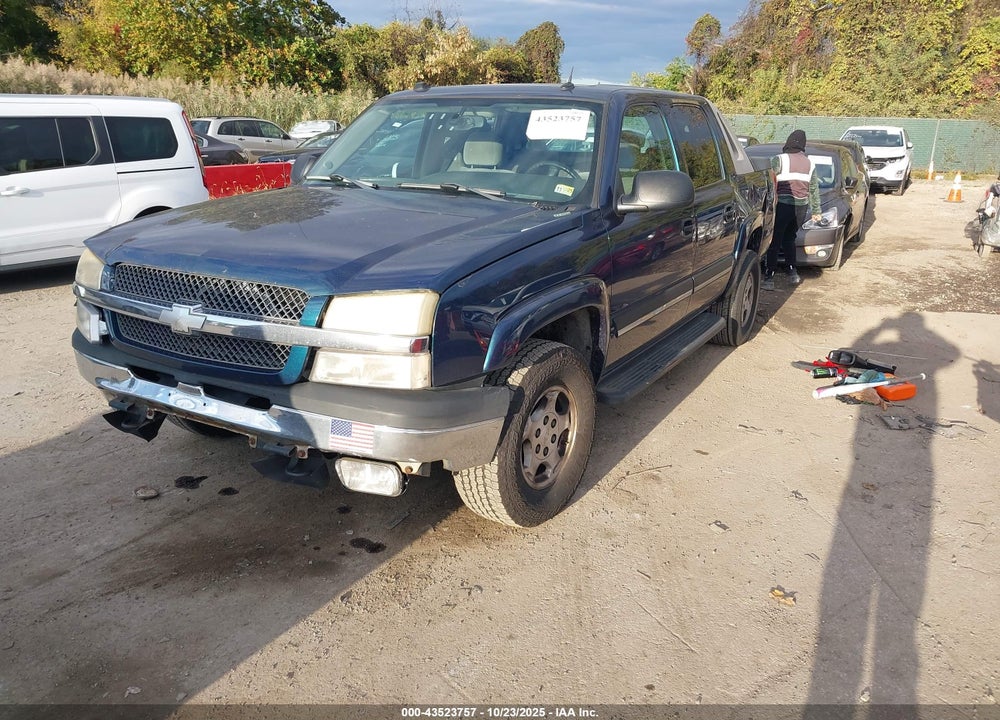 2005 CHEVROLET AVALANCHE 1500 LS VIN: 3GNEK12Z65G172951