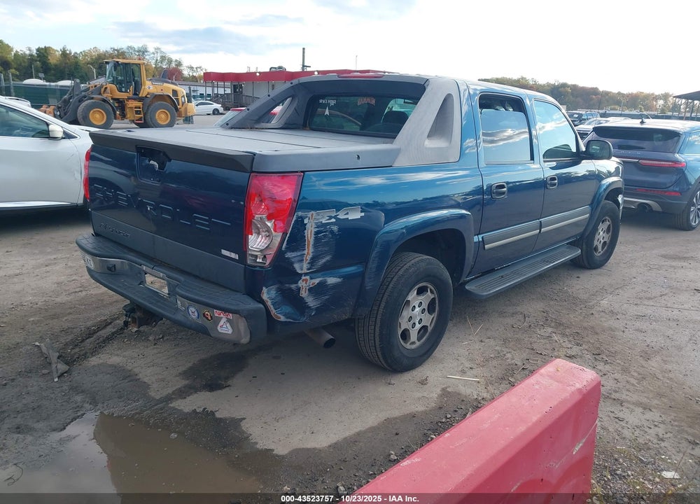 2005 CHEVROLET AVALANCHE 1500 LS VIN: 3GNEK12Z65G172951