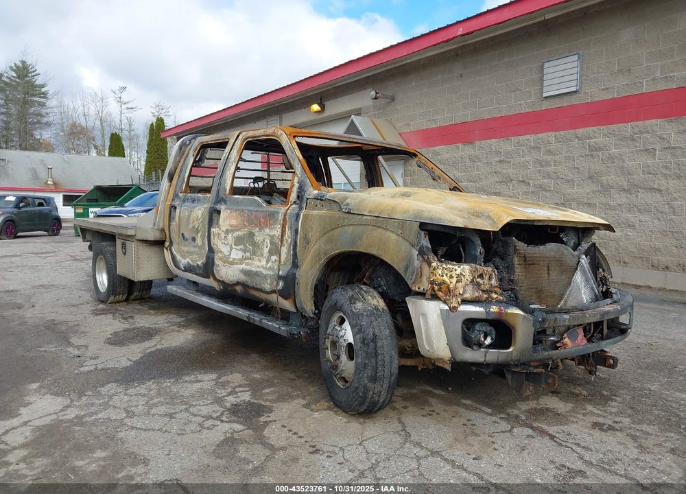 2011 FORD F-450 LARIAT VIN: 1FT8W4DT2BEC14734