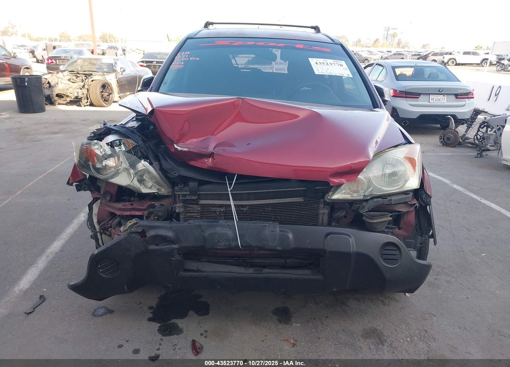 2008 HONDA CR-V LX VIN: 5J6RE38318L010856
