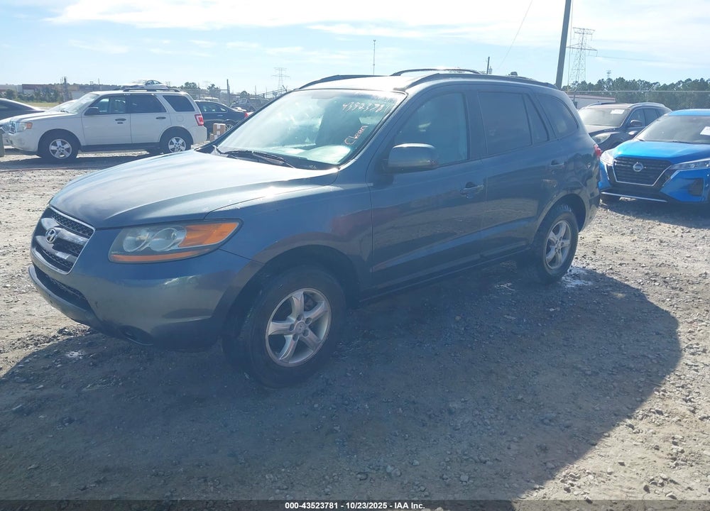 2007 HYUNDAI SANTA FE GLS VIN: 5NMSG13DX7H055218
