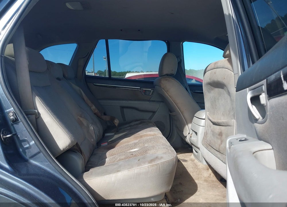 2007 HYUNDAI SANTA FE GLS VIN: 5NMSG13DX7H055218