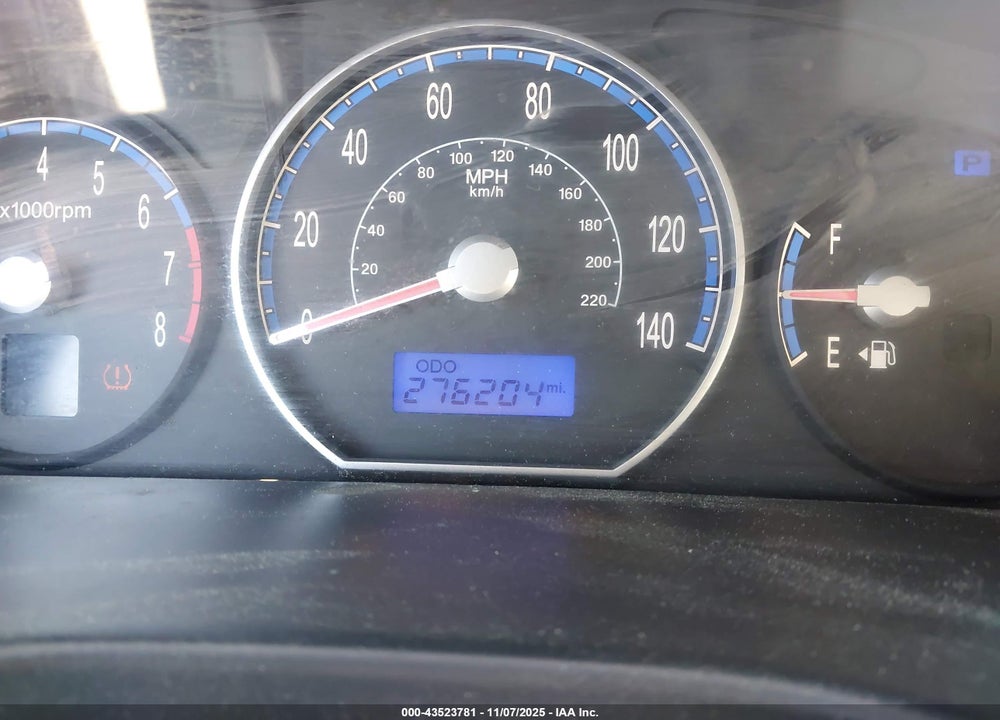 2007 HYUNDAI SANTA FE GLS VIN: 5NMSG13DX7H055218