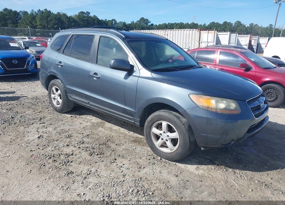 2007 HYUNDAI SANTA FE GLS VIN: 5NMSG13DX7H055218