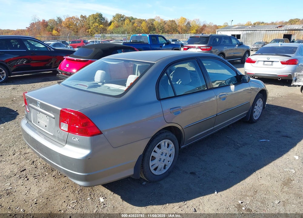 2005 HONDA CIVIC LX VIN: JHMES16505S007064