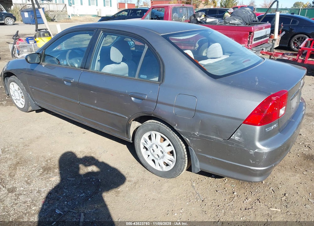 2005 HONDA CIVIC LX VIN: JHMES16505S007064