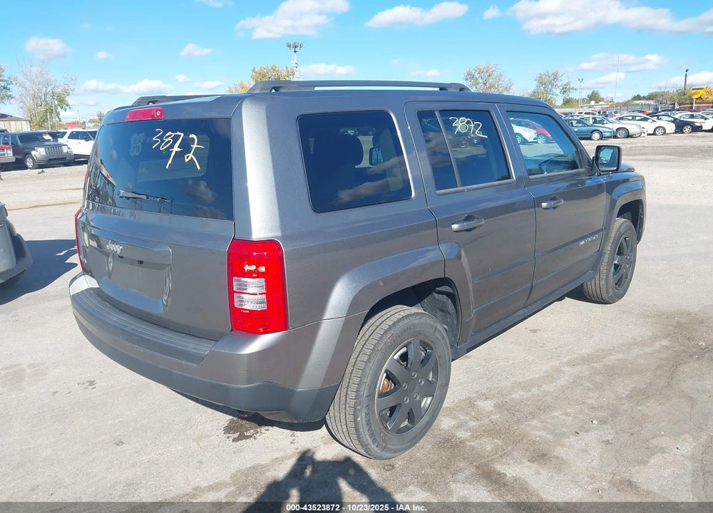 2014 JEEP PATRIOT SPORT VIN: 1C4NJRBB3ED523051