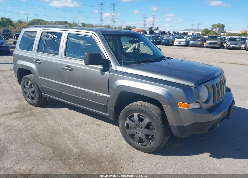 2014 JEEP PATRIOT SPORT VIN: 1C4NJRBB3ED523051