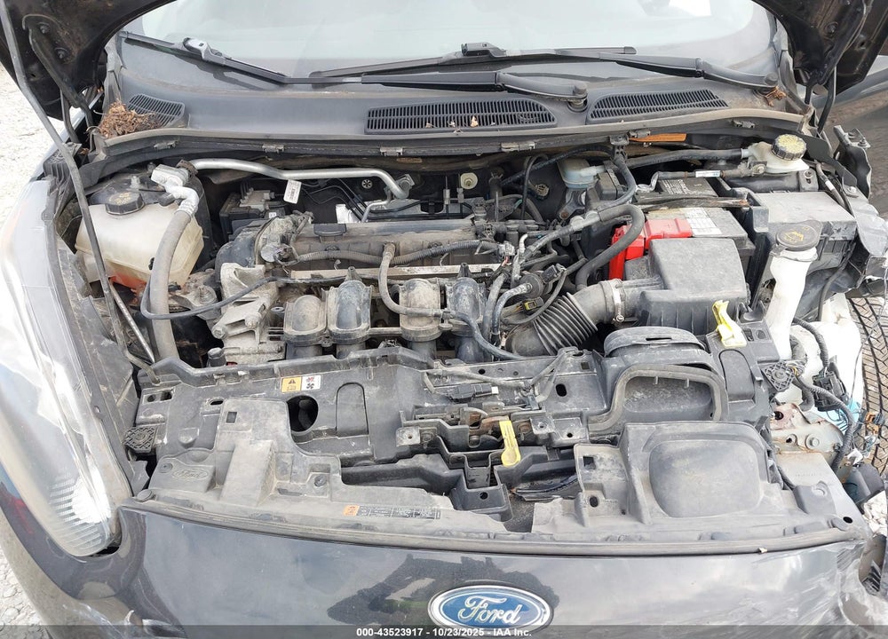 2015 FORD FIESTA S VIN: 3FADP4AJ6FM166935