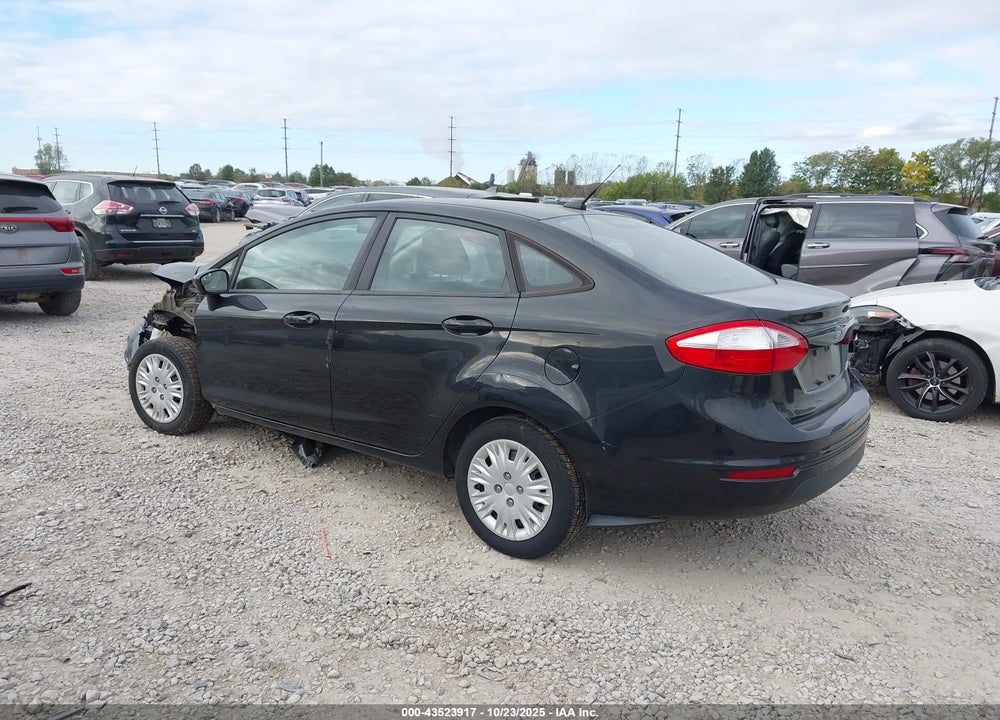 2015 FORD FIESTA S VIN: 3FADP4AJ6FM166935