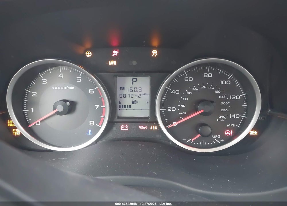 2014 SUBARU FORESTER VIN: JF2SJAAC4EH409696