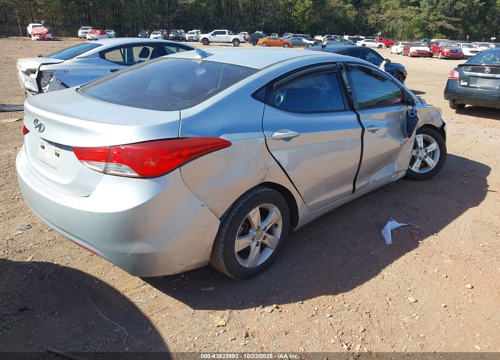 2013 HYUNDAI ELANTRA GLS VIN: 5NPDH4AE8DH254981