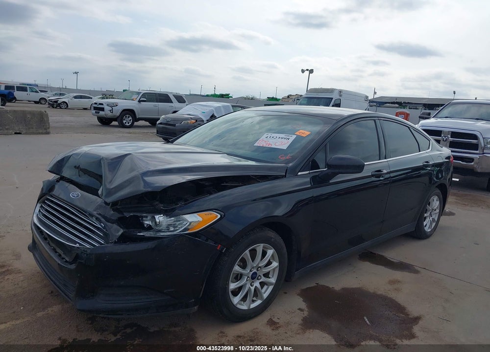 2015 FORD FUSION S VIN: 3FA6P0G78FR131636