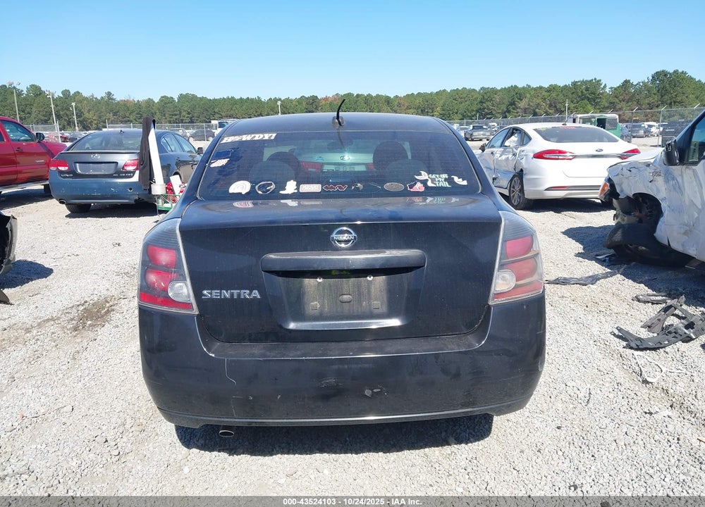 2008 NISSAN SENTRA 2.0S VIN: 3N1AB61E18L741352