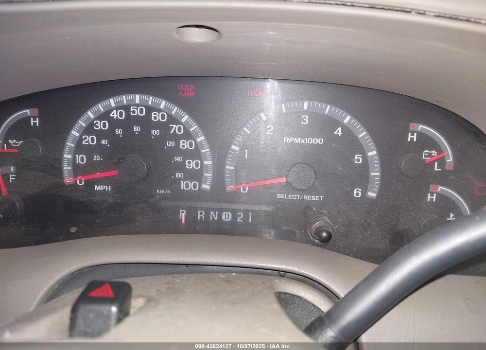 2000 FORD EXPEDITION EDDIE BAUER VIN: 1FMPU18L7YLB67758