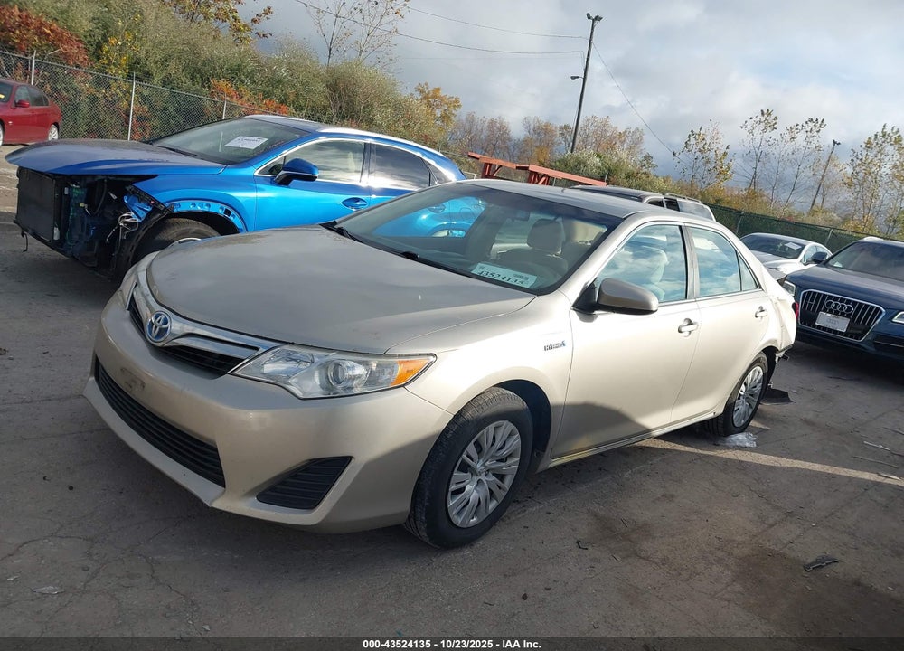 2013 TOYOTA CAMRY HYBRID VIN: 4T1BD1FK1DU076154