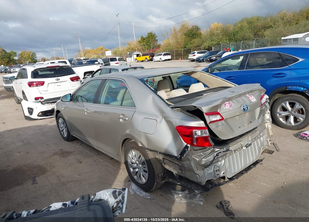 2013 TOYOTA CAMRY HYBRID VIN: 4T1BD1FK1DU076154