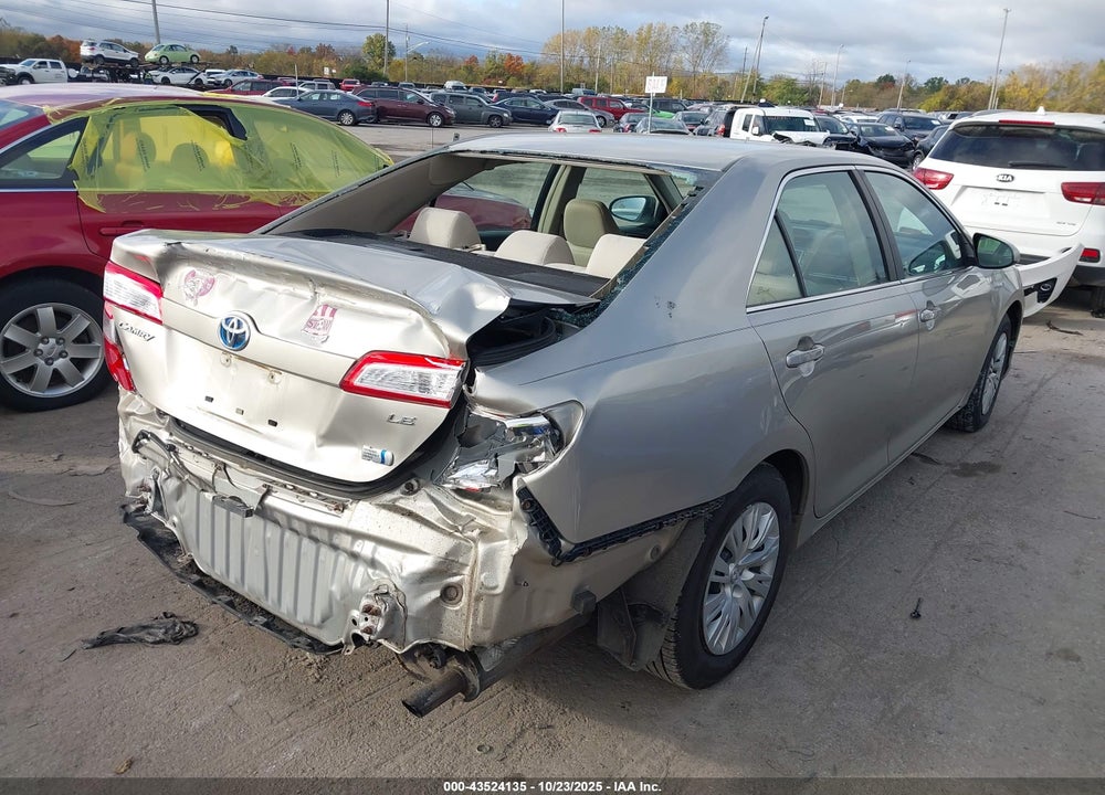 2013 TOYOTA CAMRY HYBRID VIN: 4T1BD1FK1DU076154