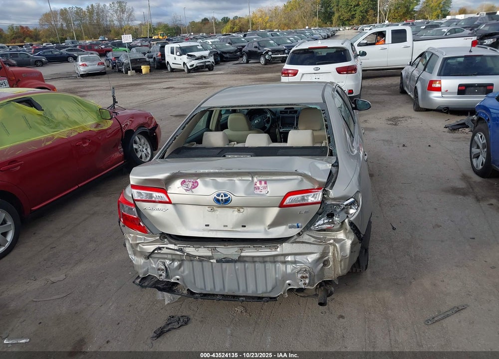 2013 TOYOTA CAMRY HYBRID VIN: 4T1BD1FK1DU076154