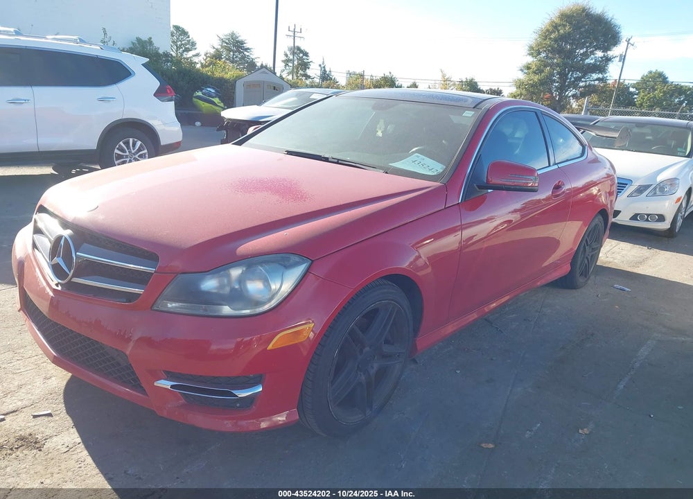 2014 MERCEDES-BENZ C CLASS VIN: WDDGJ4HB0EG298790