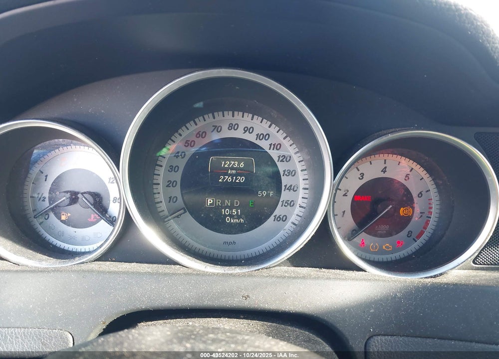 2014 MERCEDES-BENZ C CLASS VIN: WDDGJ4HB0EG298790