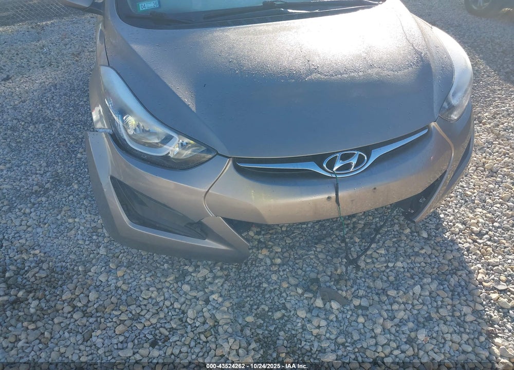 2016 HYUNDAI ELANTRA SE VIN: 5NPDH4AE5GH732911