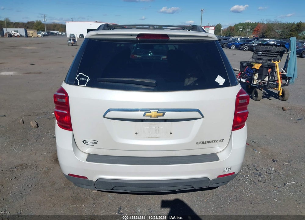 2016 CHEVROLET EQUINOX VIN: 2GNALCEK6G1128952