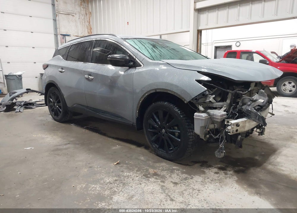 2022 NISSAN MURANO SV FWD VIN: 5N1AZ2BJ5NC115772