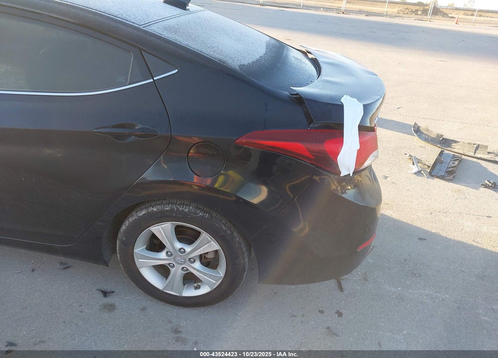 2016 HYUNDAI ELANTRA VALUE EDITION VIN: KMHDH4AE2GU566641