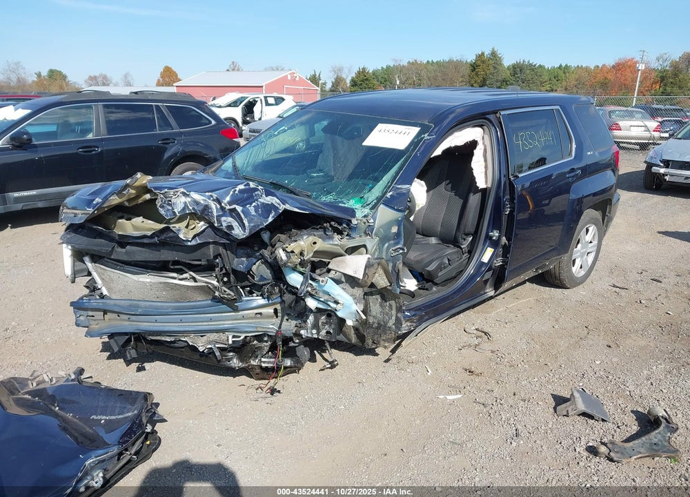 2016 GMC TERRAIN VIN: 2GKALMEK1G6345962