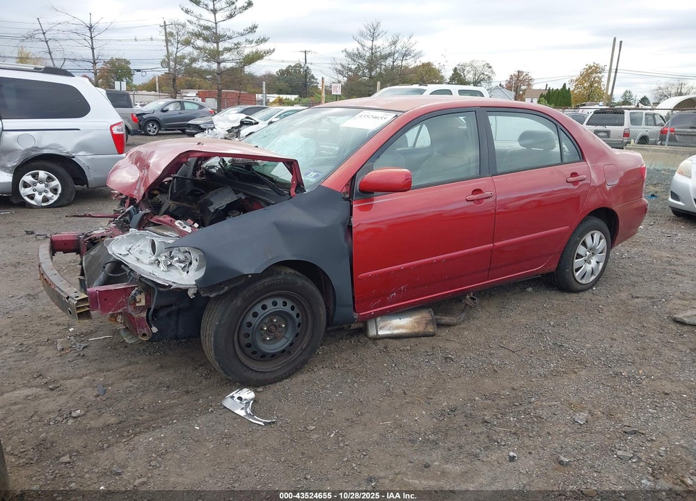 2003 TOYOTA COROLLA LE VIN: 2T1BR32E63C123451